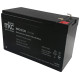 Batteria al piombo ricaricabile 12V 7.2Ah terminale faston 6.3mm MKC MKC1272G 491460251