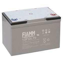 Batteria al piombo ricaricabile 12V 70Ah terminale m6 FIAMM 12FGL70 491460564