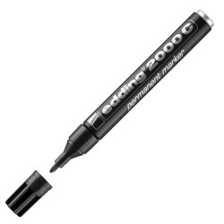 Marcatore permanente 2000C - punta conica - da 1,5 a 3 mm - nero  - Edding