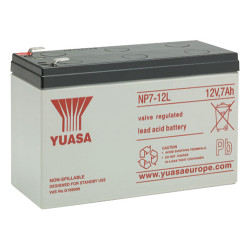 Batteria al piombo ricaricabile 12V 7Ah Yuasa NP7-12L 491461512