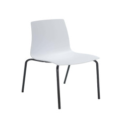 Seduta Candy - PPL - bianco/nero opaco - Grandsoleil