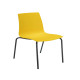 Seduta Candy - PPL - giallo/nero opaco - Grandsoleil