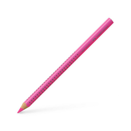 Matita evidenziatore Textliner Dry 1148 Grip Jumbo - diametro mina 5,4mm - rosa - Faber-Castell