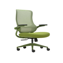 Seduta operativa ergonomica Aurora c/braccioli regolabili verde Unisit