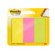 Segnapagina Post-it in carta - 671-3 - 25 x 76 mm - 3 colori Neon - Post-it - conf. 300 pezzi