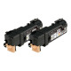 Epson Economy Pack - Confezione da 2 - nero - originale - cartuccia toner - per AcuLaser C2900DN, C2900N, CX29DNF, CX29NF