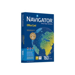 Navigator Office Card - 170 micron - bianco - A3 (297 x 420 mm) - 160 g/m² - 250 fogli scatola - carta comune (pacchetto di 5)