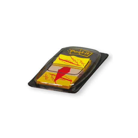 Segnapagina Post-it Index FIRMA QUI - 680-31 - 25,4 x 43,6 mm - Post-it - conf. 50 pezzi
