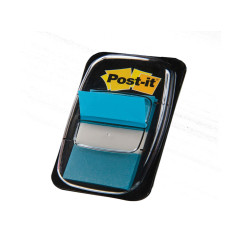 Segnapagina Post-it Index Medium - 680-23 - 25,4 x 43,2 mm - blu vivace - Post-it - conf. 50 pezzi