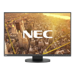 NEC MultiSync EA241WU-BK - Monitor a LED - 24" - 1920 x 1200 @ 60 Hz - IPS - 300 cd/m² - 1000:1 - 5 ms - HDMI, DVI-D, VGA, Disp