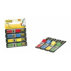 Segnapagina Post-it Index Mini - 683-4 - 12 x 43,2 mm - 4 colori classici - Post-it - conf. 140 pezzi