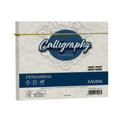 Busta Calligraphy Pergamena - 170 x 170 mm - 90 gr - perla 10 - Favini - conf. 25 pezzi