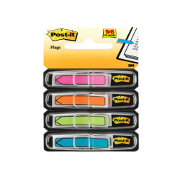 Segnapagina Post-it Index Mini Freccia - 684-ARR4 - 4 colori vivaci - Post-it - conf. 96 pezzi