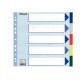 Separatore - 5 tasti colorati - PP - A4 maxi - 24,5x29,7 cm - multicolore - Esselte