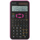 Sharp EL-520X, Tasca, Calcolatrice scientifica, 10 cifre, 2 linee, Batteria/Solare, Nero, Rosa