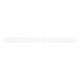 GBC - 5 mm - 34 anelli - A4 (210 x 297 mm) - bianco - filo per rilegatura