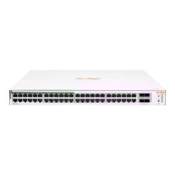 HPE Aruba Instant On 1830 48G 24p Class4 PoE 4SFP 370W Switch - Switch - intelligente - 24 x 10/100/1000 + 24 x 10/100/1000 (Po