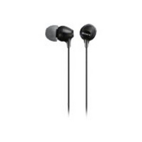 Sony MDR-EX15LP - EX Series - auricolari - in-ear - cablato - jack 3,5 mm - nero