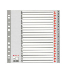 Separatore numerico 1/31 - PP - A4 - grigio - Esselte