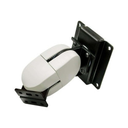 Ergotron 100 Series - Kit montaggio (doppio perno) - per pannello piatto - grigio, nero - dimensione schermo: fino a 32"