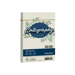 Busta Calligraphy Remake - 110 x 220 mm - 120 gr - perla - Favini - conf. 25 pezzi