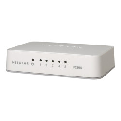 NETGEAR FS205 - Switch - unmanaged - 5 x 10/100 - desktop