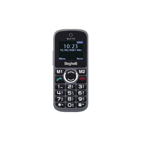 Beghelli Salvalavita SLV10 - Telefono con funzionalità - dual SIM /Memoria Interna 64 MB - display LCD - 1.77" 1,3 MP