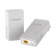 NETGEAR Powerline PL1000 - Kit adattatore powerline - GigE, HomePlug AV (HPAV) 2.0 - collegabile a parete (pacchetto di 2)