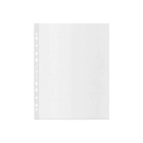 Esselte De Luxe - Busta trasparente - per A4, 220 x 300 mm - capacità 80 fogli (pacchetto di 100)