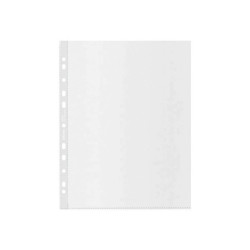 Esselte De Luxe - Busta trasparente - per A4, 220 x 300 mm - capacità 80 fogli (pacchetto di 50)