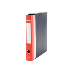Esselte ESSENTIALS Commercial - Cartellina con meccanismo a leva - larghezza dorsale 50 mm - per 230 x 300 mm - rosso