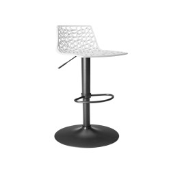 Sgabello Spider Gas  - Nero opaco/bianco - Grandsoleil