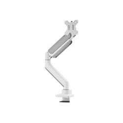 Neomounts DS70PLUS-450WH1 - Kit montaggio (desk mounting arm) - video full-motion - per curved LCD display - acciaio - bianco -