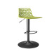 Sgabello Spider Gas  - Nero opaco/verde anice - Grandsoleil