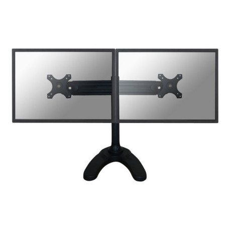 Neomounts FPMA-D700DD - Supporto - video full-motion - per 2 display LCD - nero - dimensione schermo: 19"-30" - supporto per sc