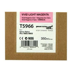 Epson T5966 - 350 ml - magenta chiaro Vivid - originale - cartuccia d'inchiostro - per Stylus Pro 7890, Pro 7900, Pro 9890, Pro