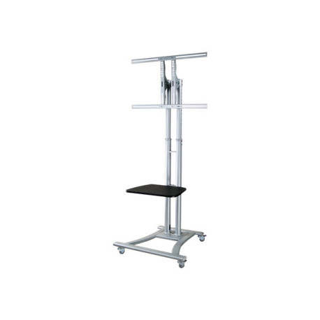Neomounts PLASMA-M1800E - Carrello - per pannello piatto/dotazione AV - argento - dimensione schermo: 27"-70"