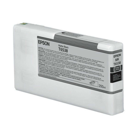 Epson T6538 - 200 ml - nero opaco - originale - cartuccia d'inchiostro