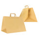 Shoppers Flat maxi plus - 40 x 35 x 35 cm - carta kraft - avana - Mainetti Bags - conf. 100 pezzi