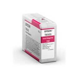 Epson T8503 - 80 ml - magenta Vivid - originale - cartuccia d'inchiostro - per SureColor P800