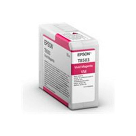 Epson T8503 - 80 ml - magenta Vivid - originale - cartuccia d'inchiostro - per SureColor P800