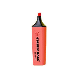 STABILO BOSS ORIGINAL Pastel - Evidenziatore - rosso corallo tenue - inchiostro base acqua - 2-5 mm