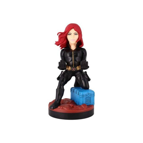 Exquisite Gaming Cable Guys Marvel Black Widow - Supporto per controller di gioco, telecomando, telefono cellulare