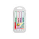 STABILO swing cool Pastel Edition - Evidenziatore - rosa timidezza, tocco di turchese, accenno di menta, nuvola lilla - inchios
