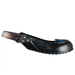 Sovrascarpe con puntale Visitor - taglia S (34-38) - nero/blu - Safety Jogger