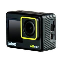 Nilox 4Kubic - Action camera - 4K - 4.0 MP - Wireless LAN - impermeabile fino a 30 m - nero