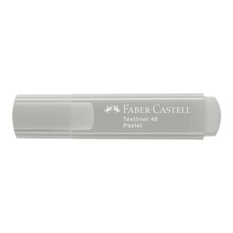 Faber-Castell TEXTLINER 46 Pastel - Evidenziatore - grigio seta - inchiostro base acqua - 1-2-5 mm