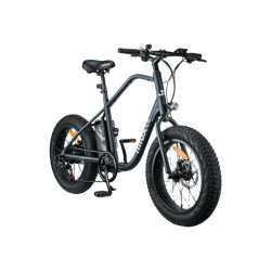 Nilox J3 - Fat bike - elettrico - rigida - 7-velocità - diametro ruota: 20" - verde mimetico