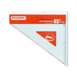 Squadra linea Profil - alluminio - 45gradi - 30cm - Arda