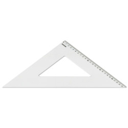 Squadra linea Profil - alluminio - 45gradi - 35cm - Arda